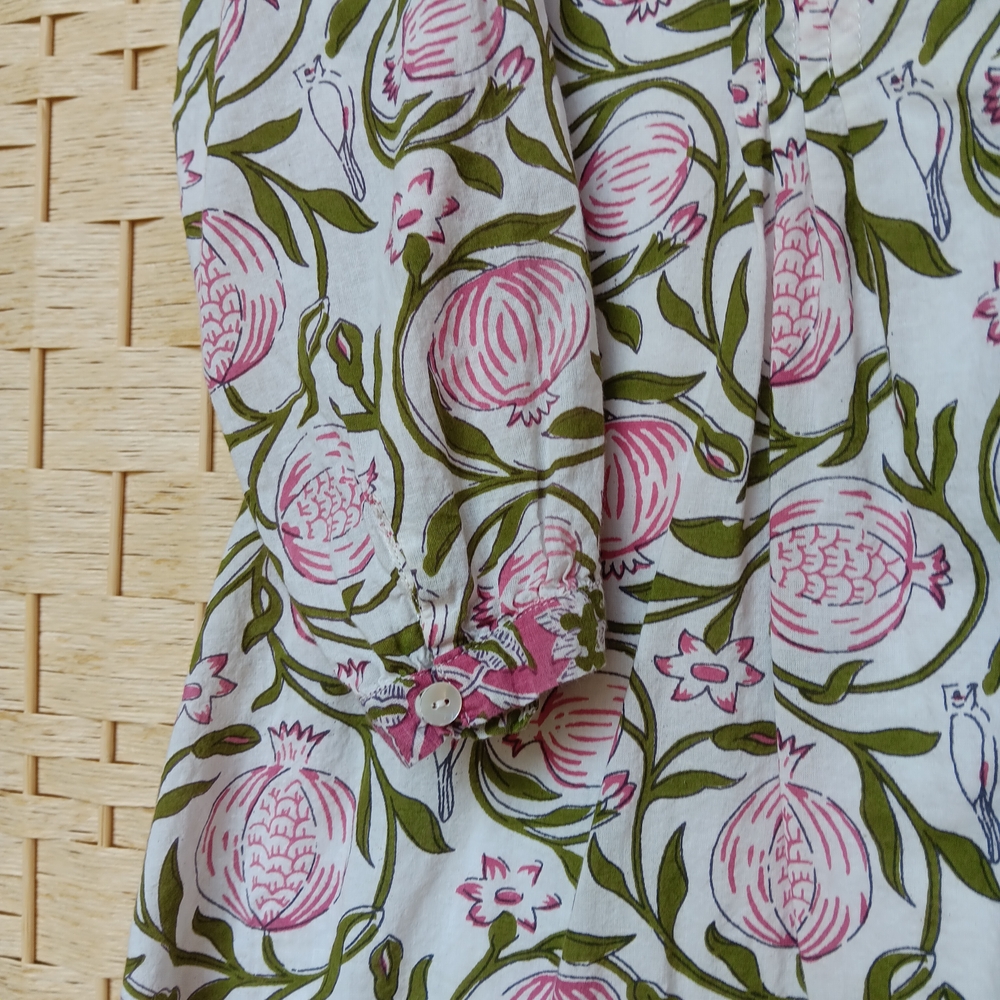 Chanel Floral Pink and Green Dress - Picture 8 of 14